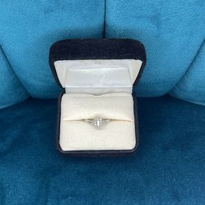 Kay Jewelers White Gold Diamond Promise/Engagement Ring. Rarely worn!